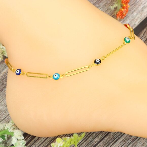"Elegant Handmade Anklet – Delicate Jewelry for Women, MAR091481 - Picture 7 of 10
